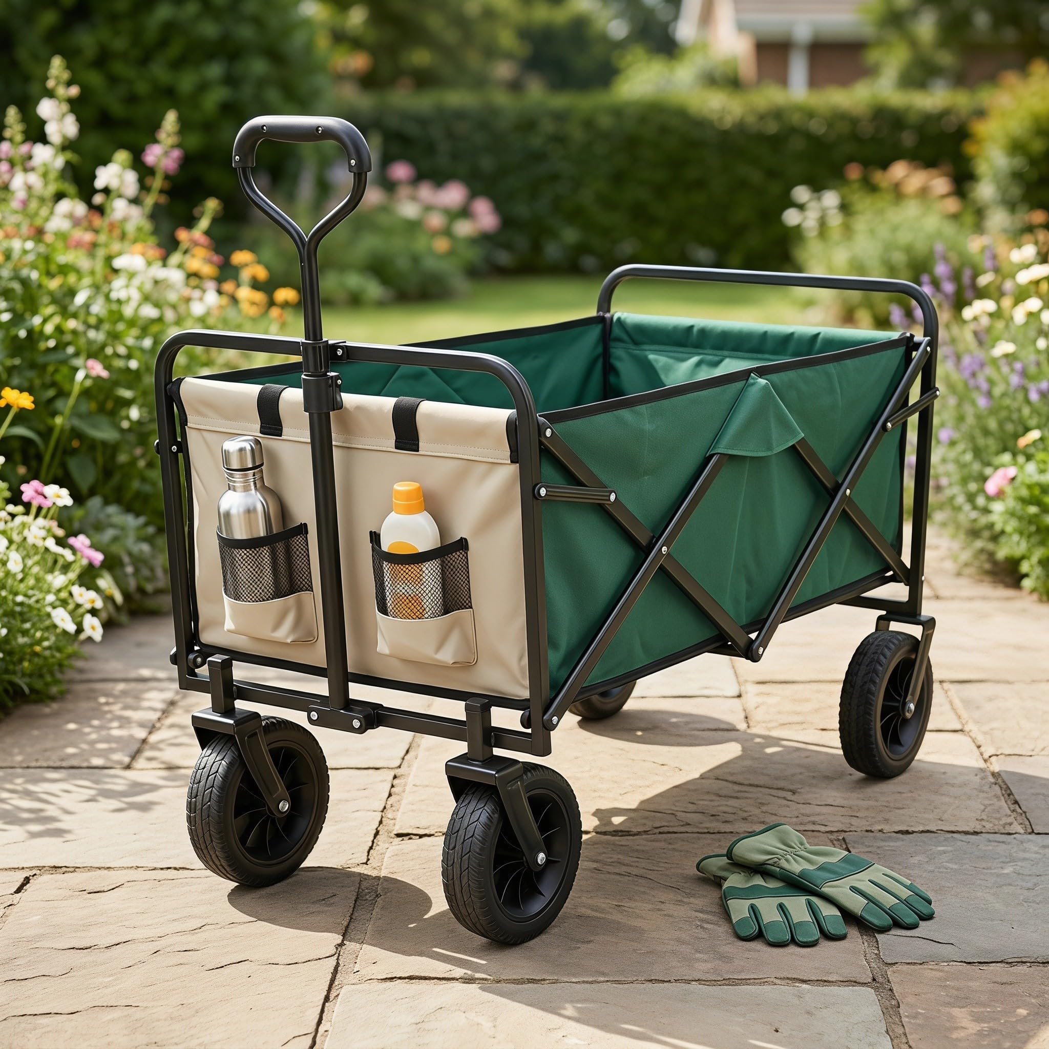 Milisten Bolsa de Tela Desmontable Diseño Plegable y Estructura Reemplazable para Carrito de Camping Fácil de Limpiar para Viajes Frecuentes al Aire Libre