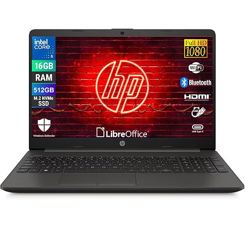 HP 250R G9, Computer Portatile Notebook, Intel 5-120u 10 Core