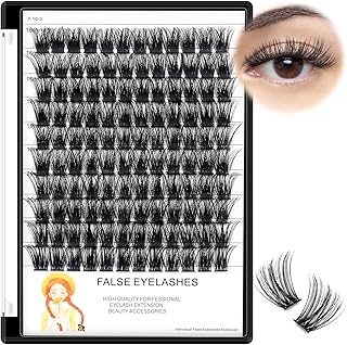 Bodermincer Pestañas en racimo D rizadas en D...