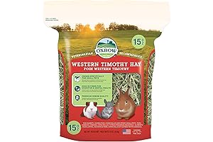 Oxbow Timothy Hay for Hamsters: A Nutritious Meal for Your Furry Friend