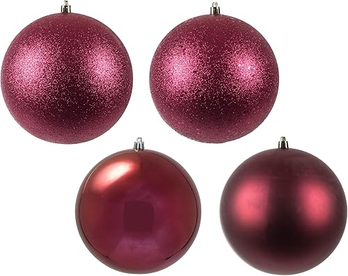 Vista 7 de Vickerman N591554BX Adornos de bola, 6", Celadon