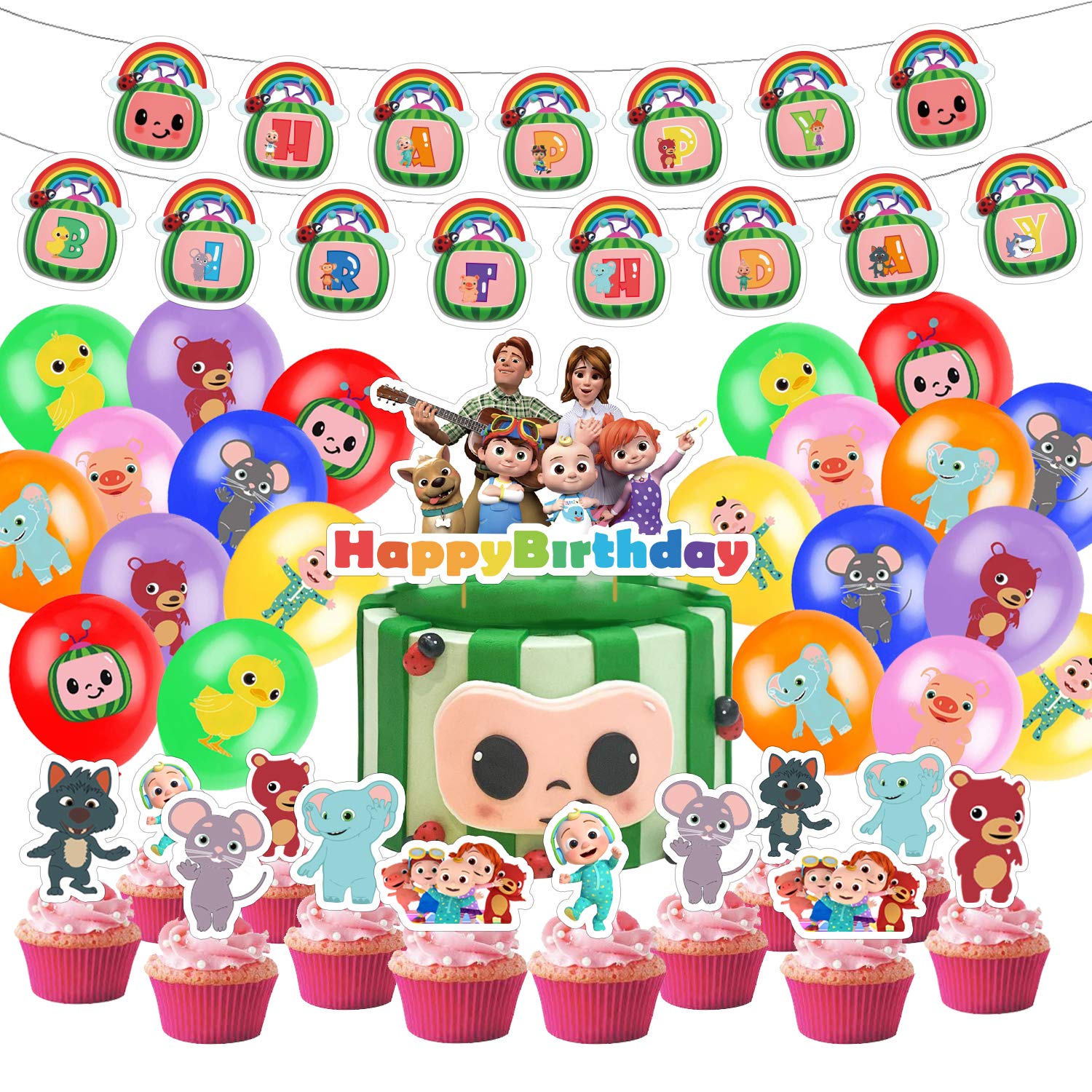 Buy Birthday Decorations 47PCS Party Supplies for