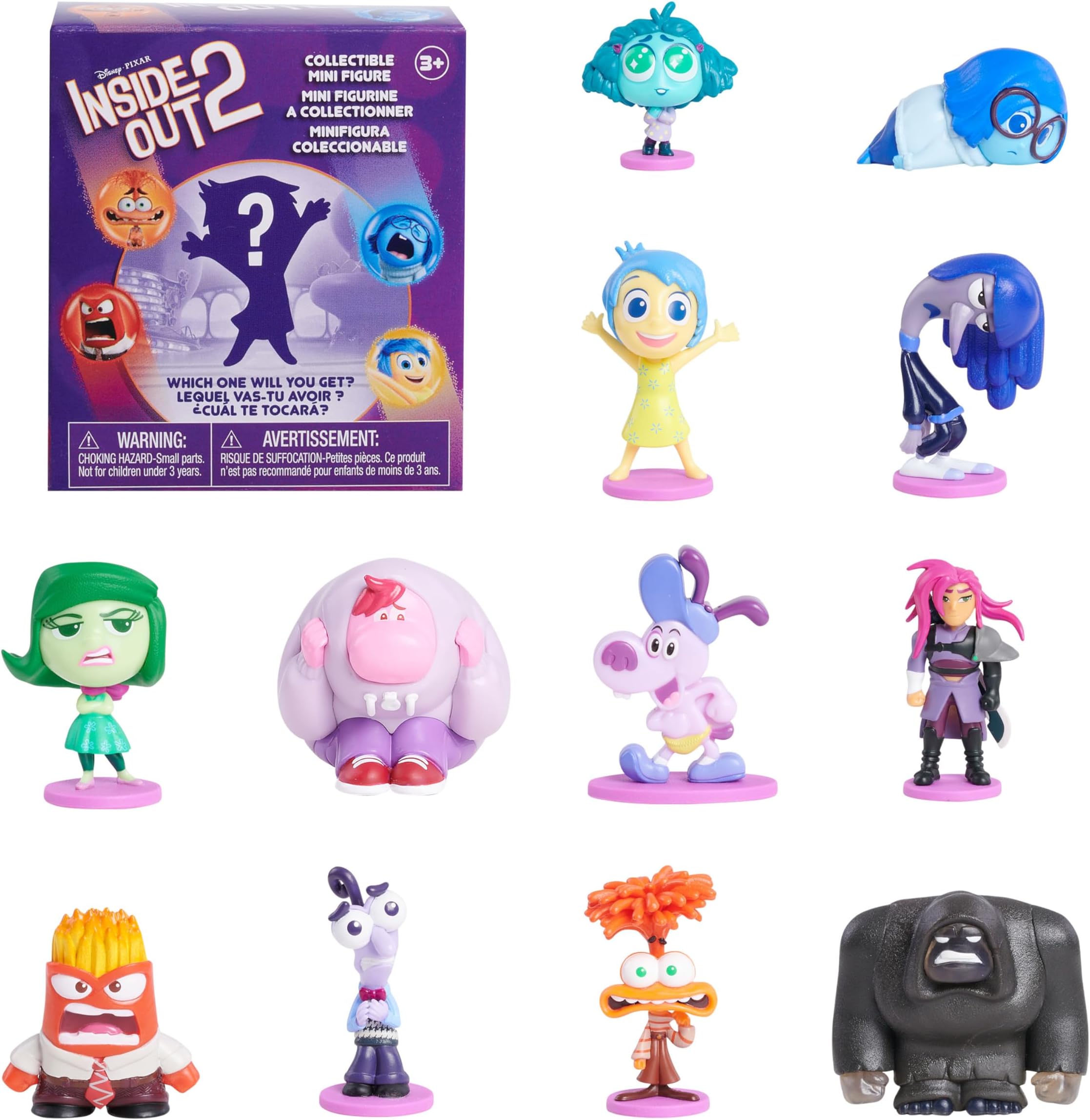 – Inside Out 2 Collectible Mini Figures - Series 1