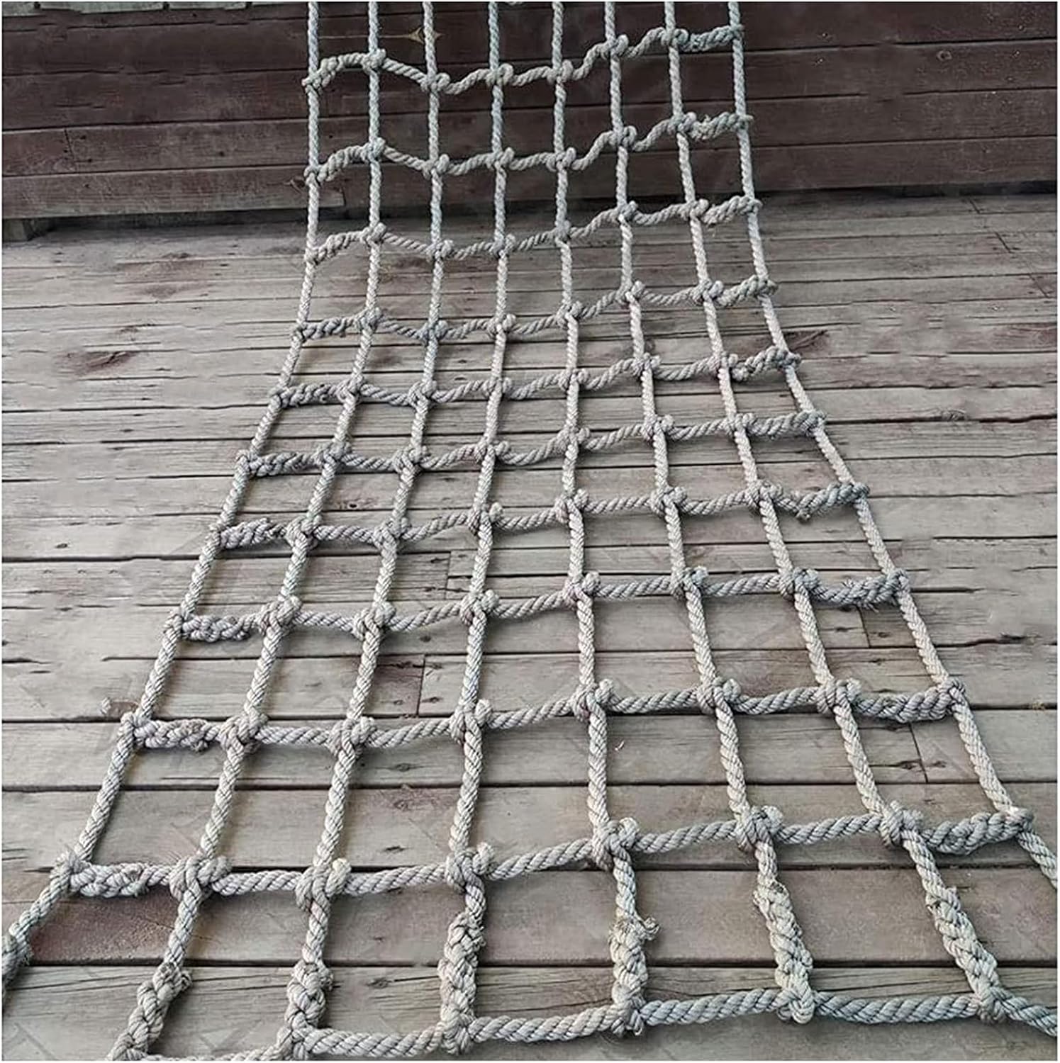 Kids Climbing Net, Safety Mesh for Secure Play, 1x4m Climbing Aid, Load Rope, Balcony & Stair Protection, Truck & Trailer Netting, Outdoor Safety Equipment
