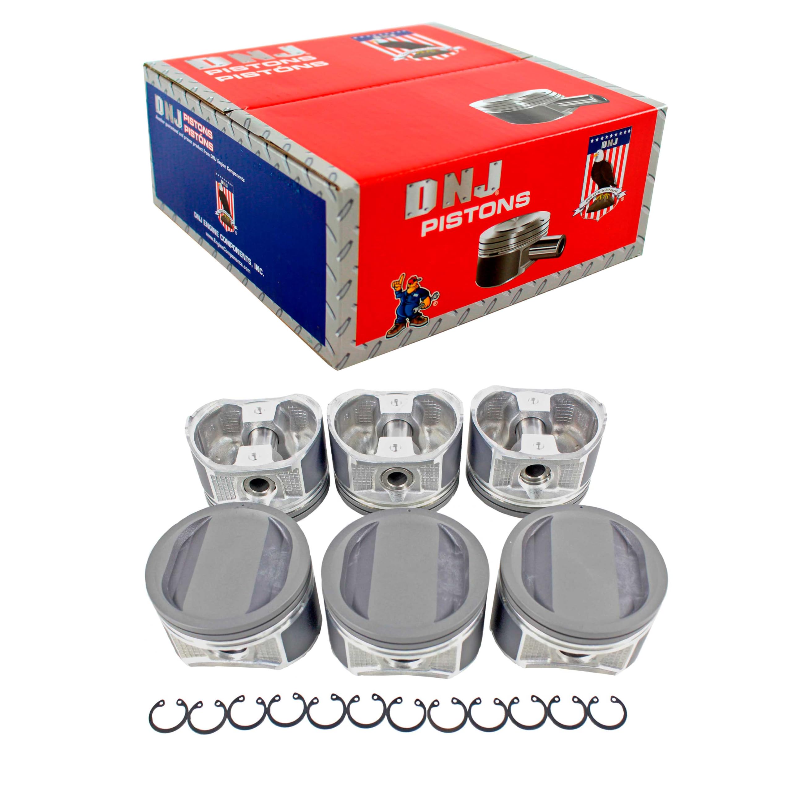 Amazon.com: DNJ P655 Piston Set Standard for 2001-2004 Nissan
