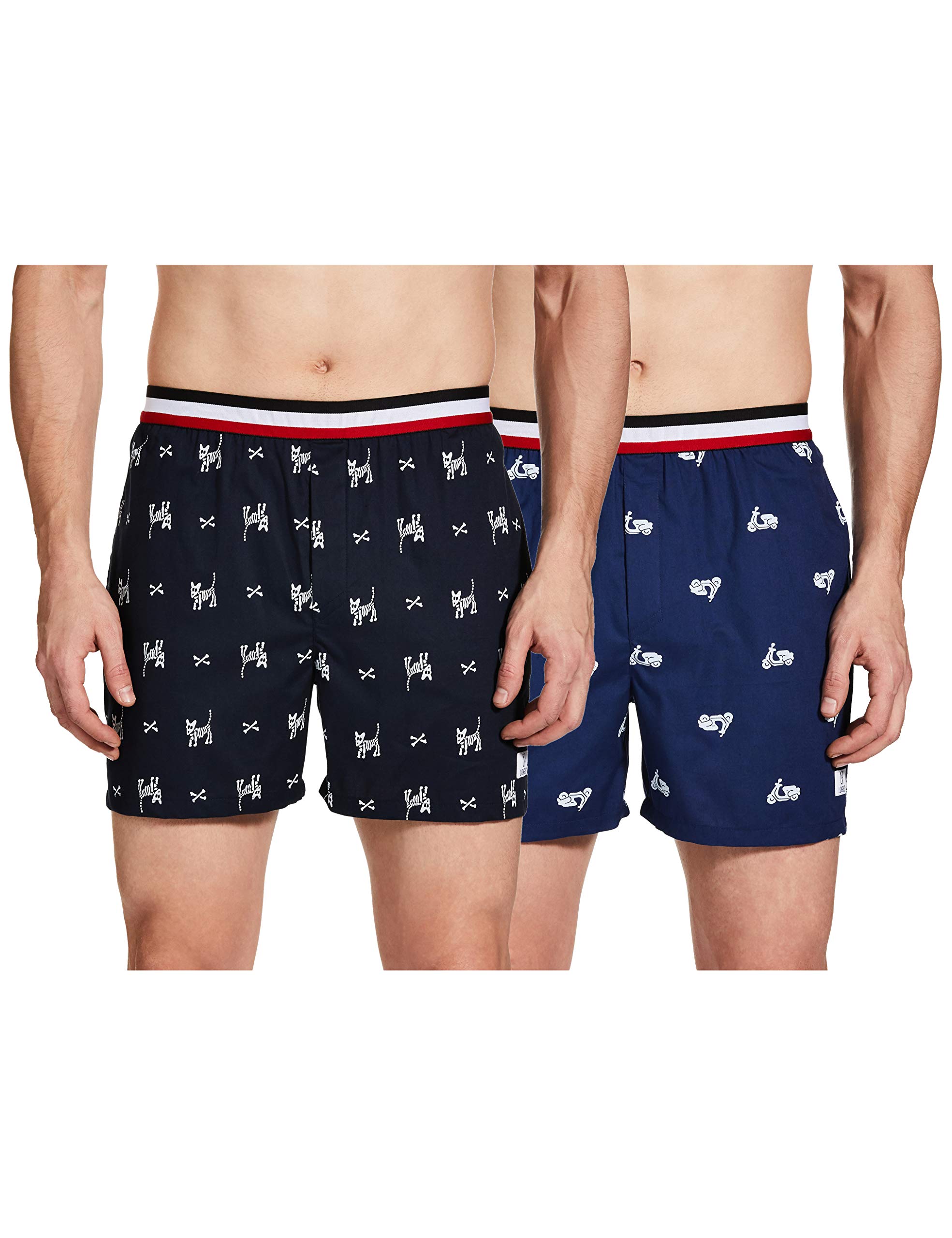 Men Outer Elastic Boxers Pack of 2