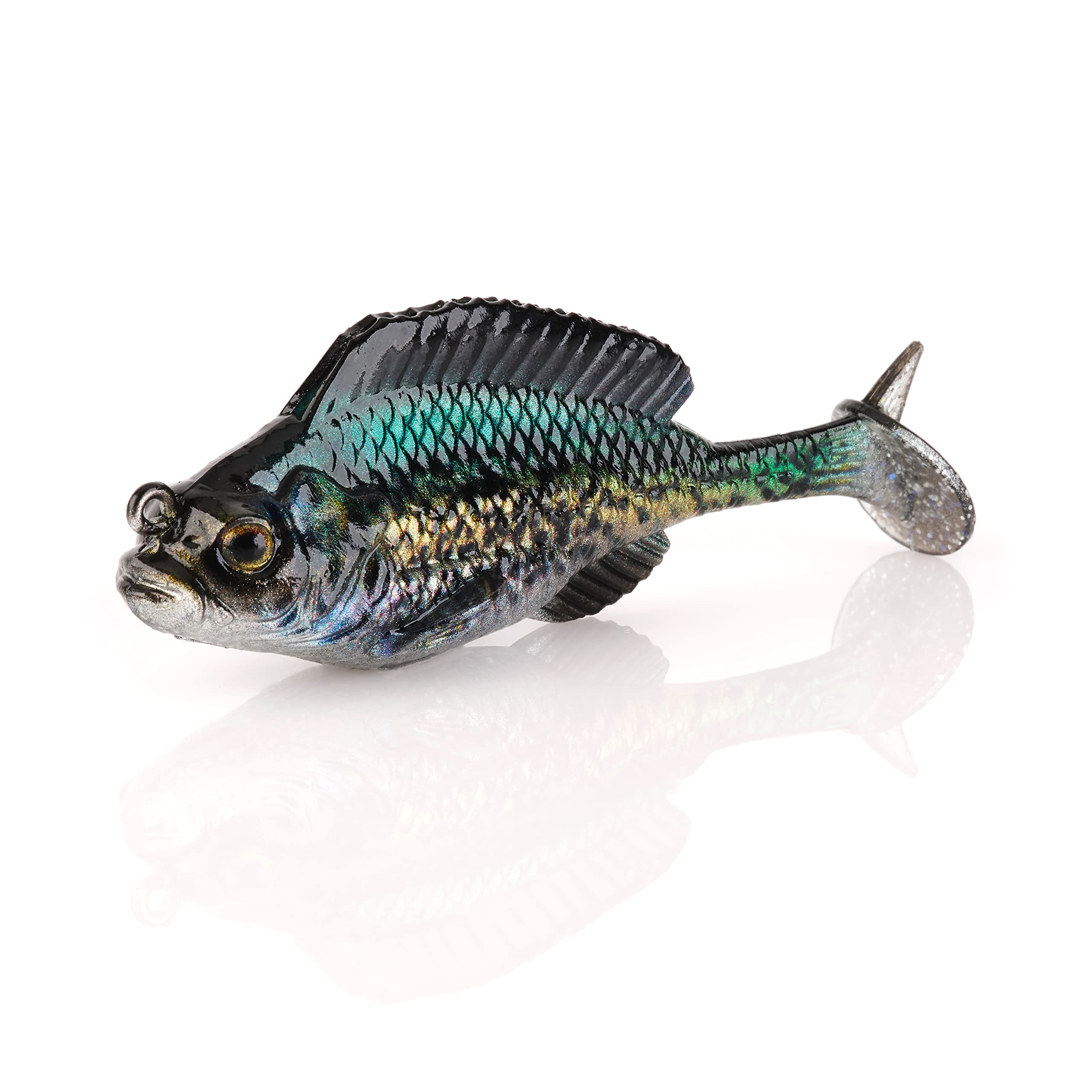 Savage GearStructure Gill Fishing Bait, 3/4 oz, Crappie, Realistic Contours, Colors and Movement, Durable Construction, Weedless Design, Photoprint Finish