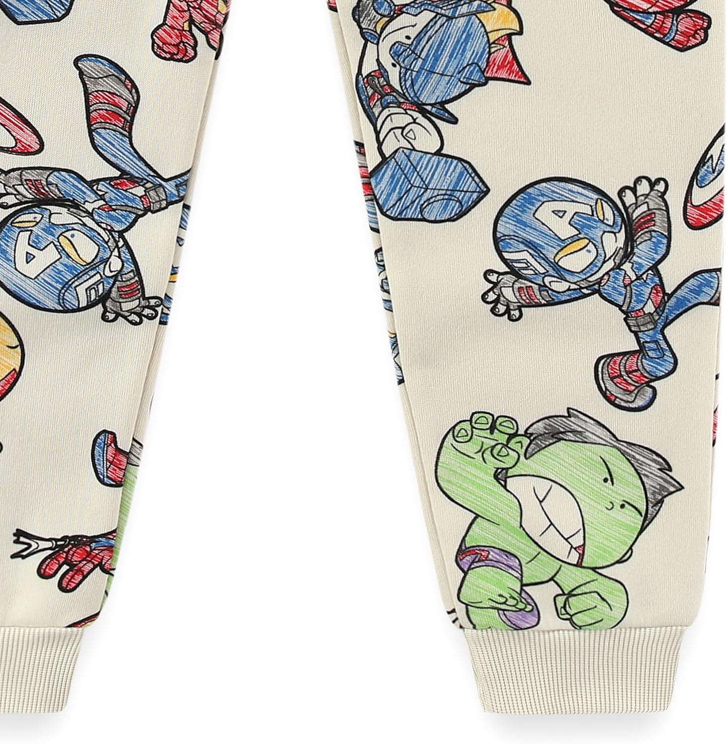 Marvel Avengers Boys Pullover Hoodie and Pants Set for Toddler and Big Kids - Image 9