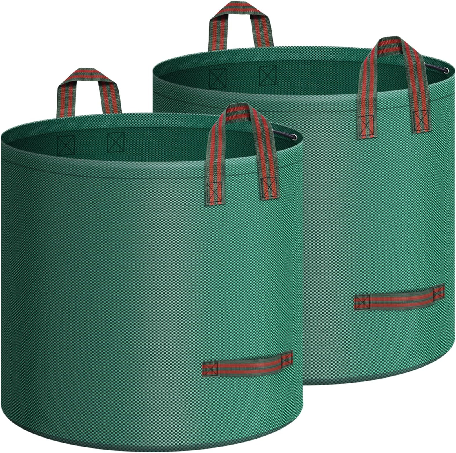 RAINDEWAY 130 Gallons 2Pack Yard Waste Bags, Huge Lawn