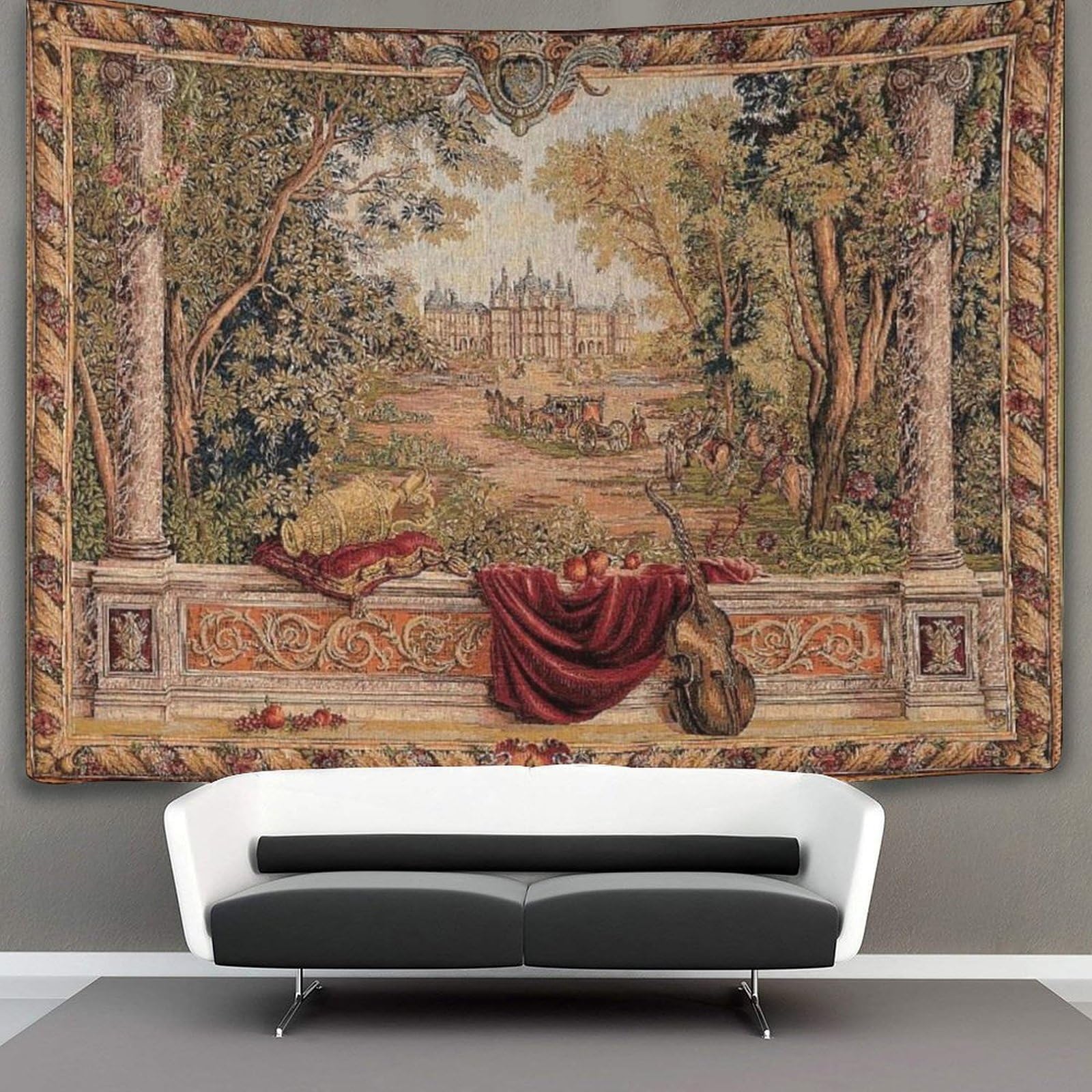 kaiyun Medieval Style Decor Tapestry, Wall Art Tapestries Wall Hangings for Living Room Bedroom Dorm 150cmx200cm