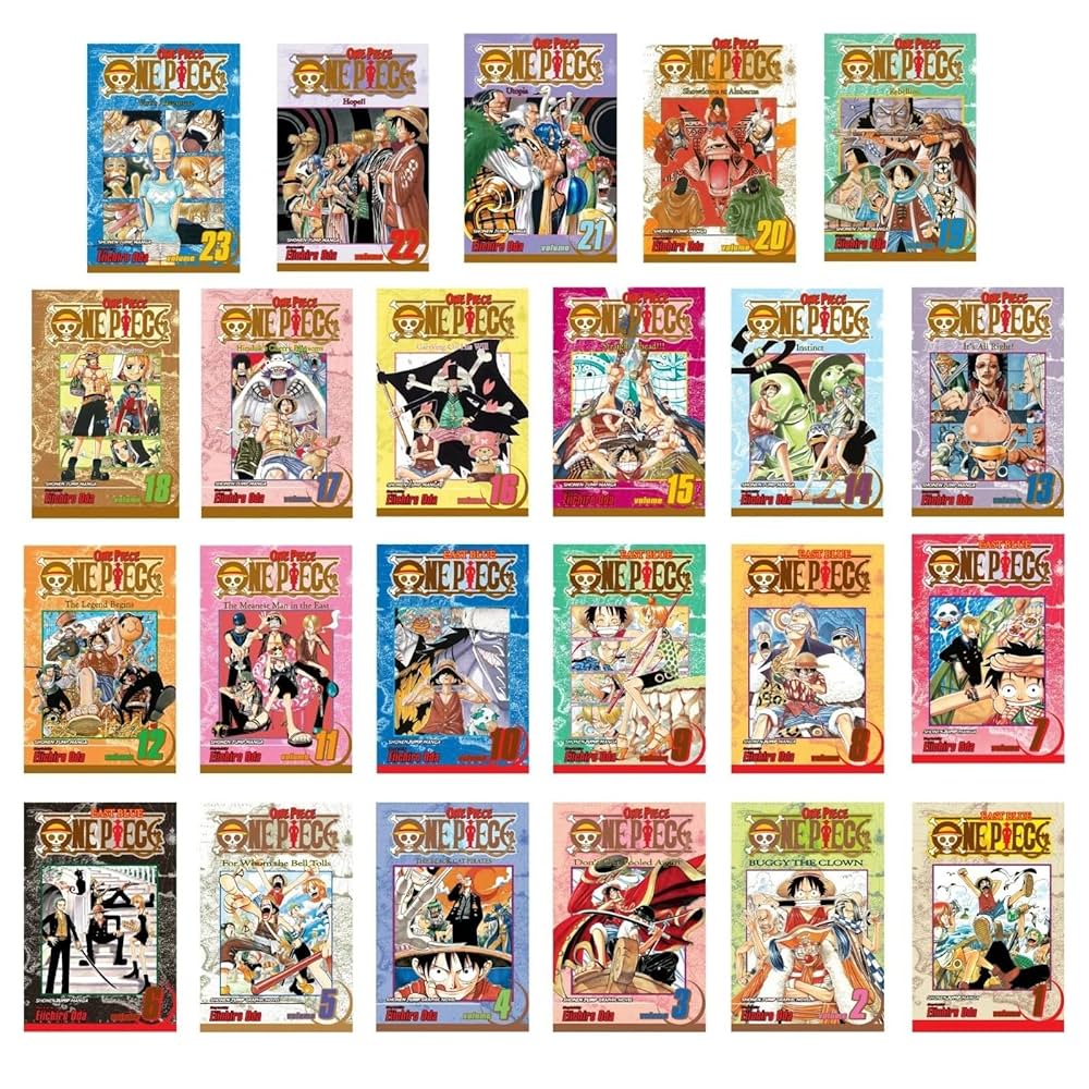 ワンピース 漫画 BOX One Piece Manga Box Sets 1, 2, 3 & 4 English-Viz Media | eBay
