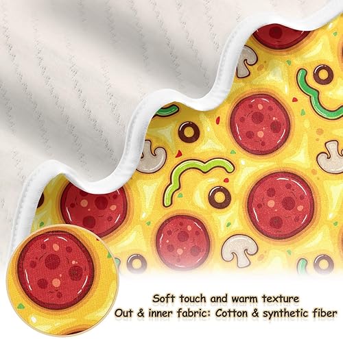 Miniatura 3 de Manta de muselina para bebé, manta de muselina de algodón suave, transpirable, para guardería, unisex, niños y niñas, 30 x 40 pulgadas