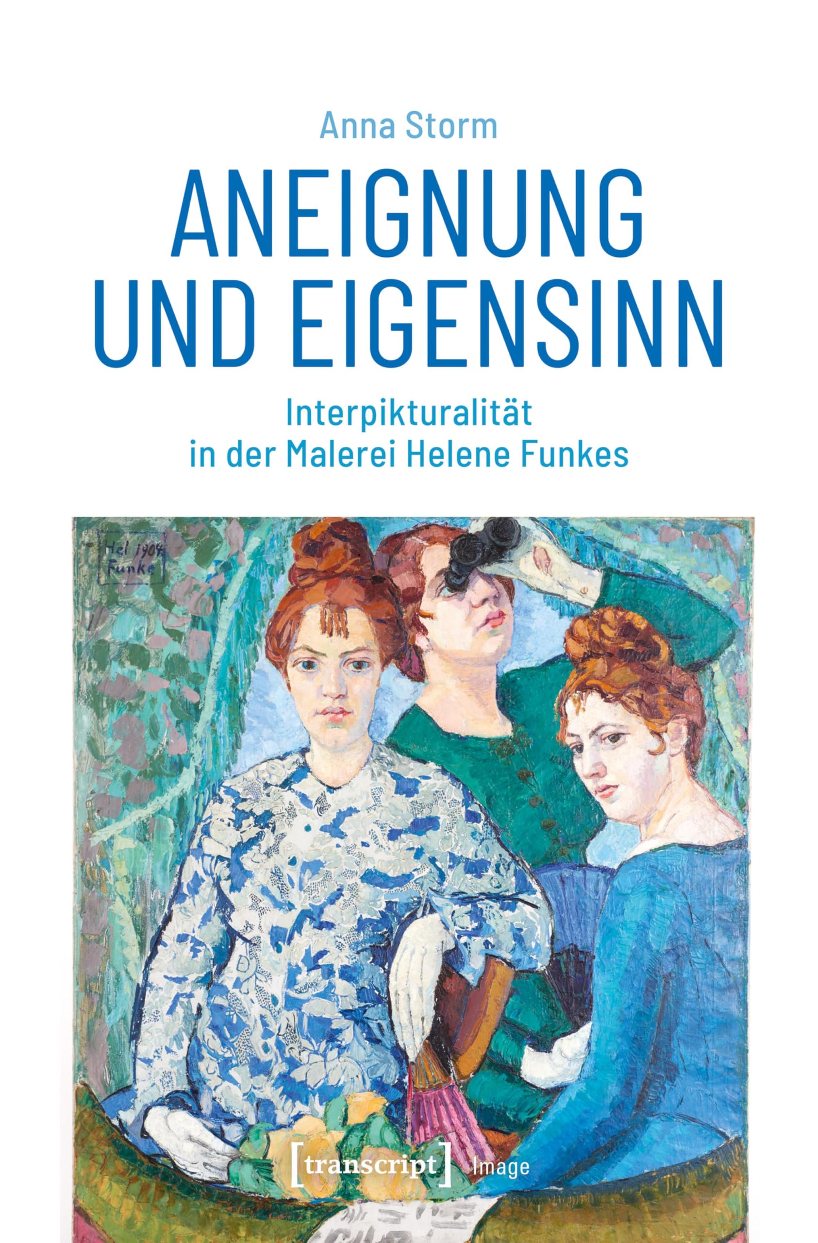 Helene Funke livre d'art de prestige sur l'interpikturalität et la peinture moderne