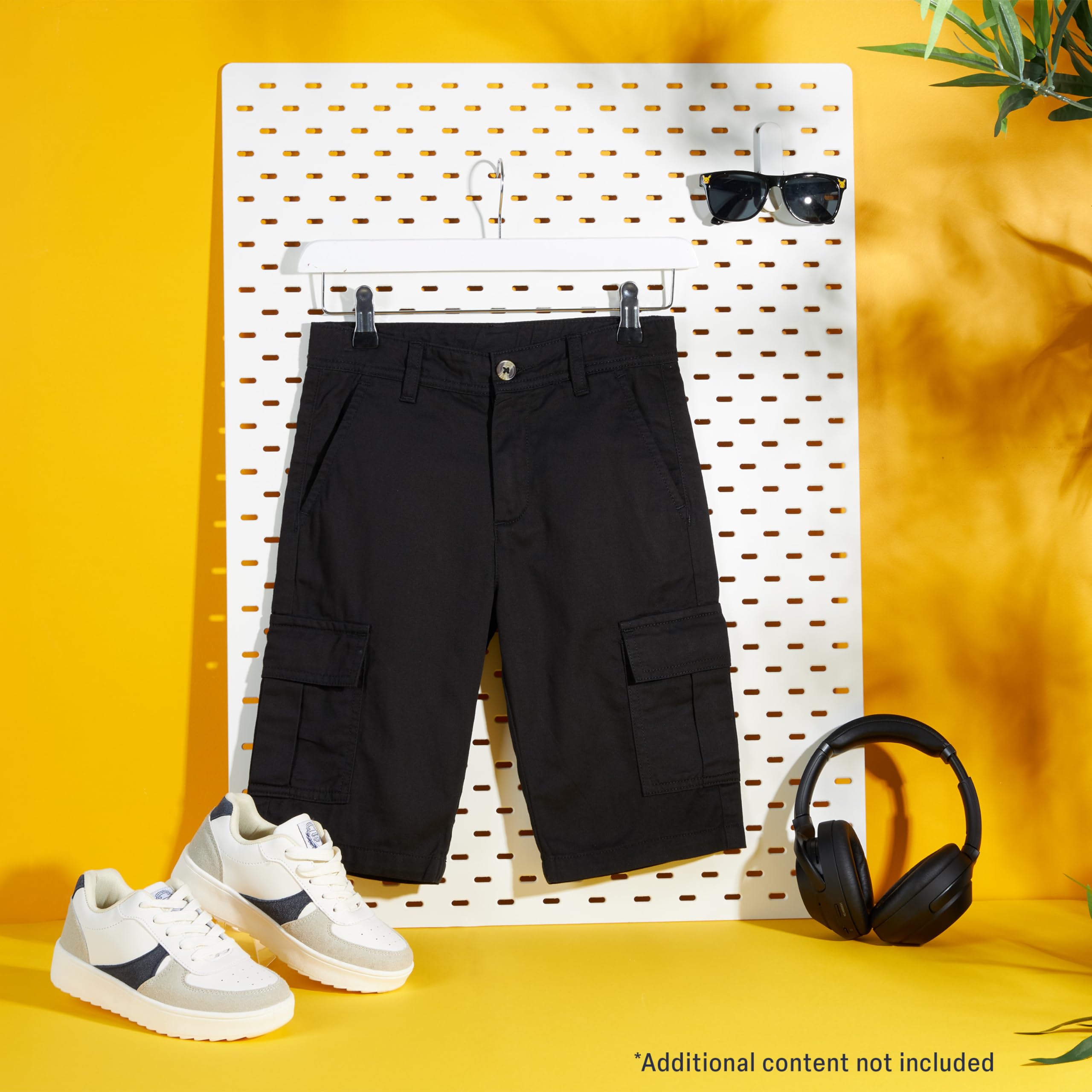 CityComfort Cargo Shorts Jungen, Kurze Cargohose Jungen mit Taschen & Elastischem Bund