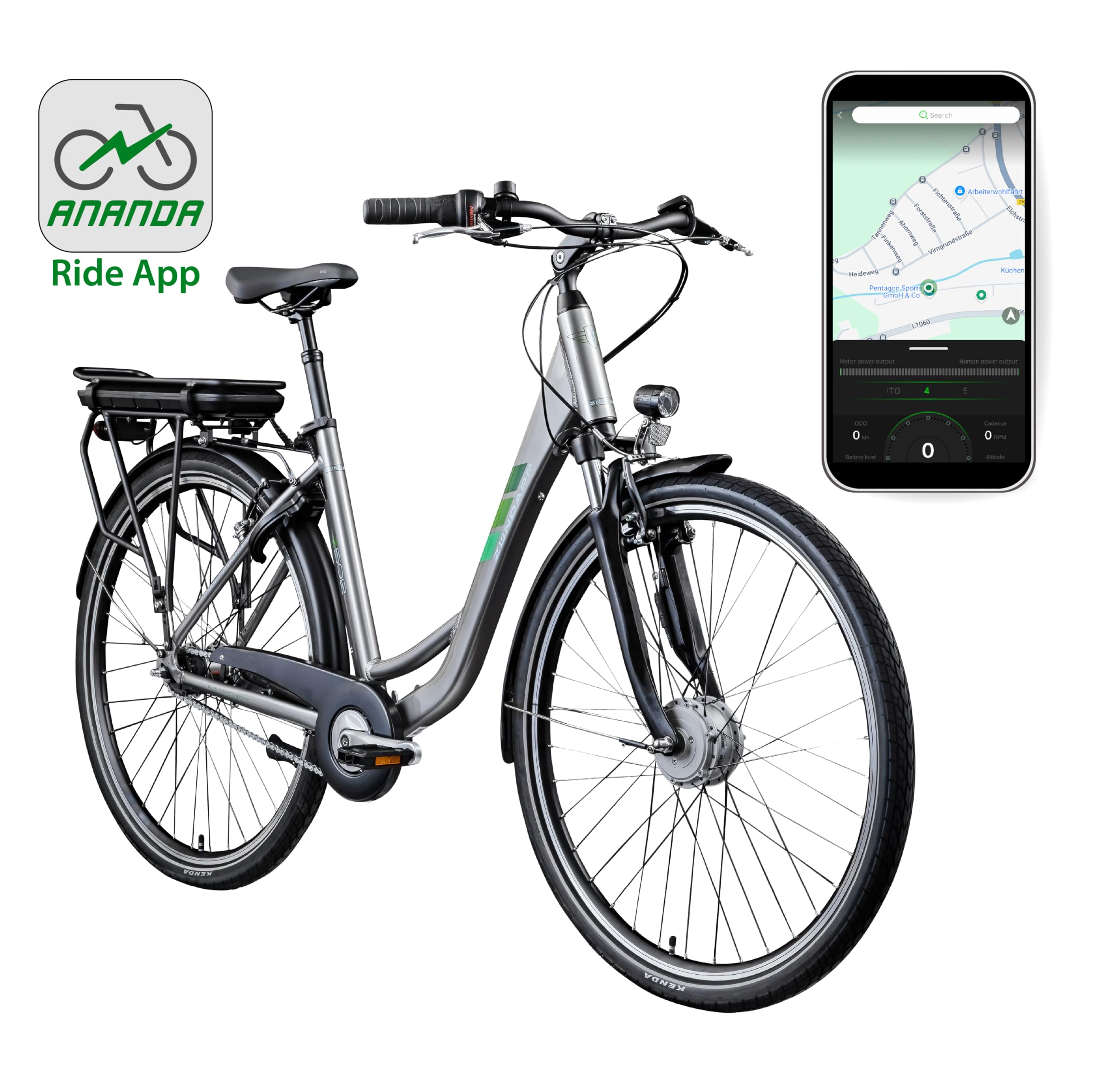 ZÜNDAPP Z502 E Bike Damen 28 Zoll Pedelec 155-180 cm Elektrofahrrad 7 Gang Damenfahrrad 522 Wh E Fahrrad