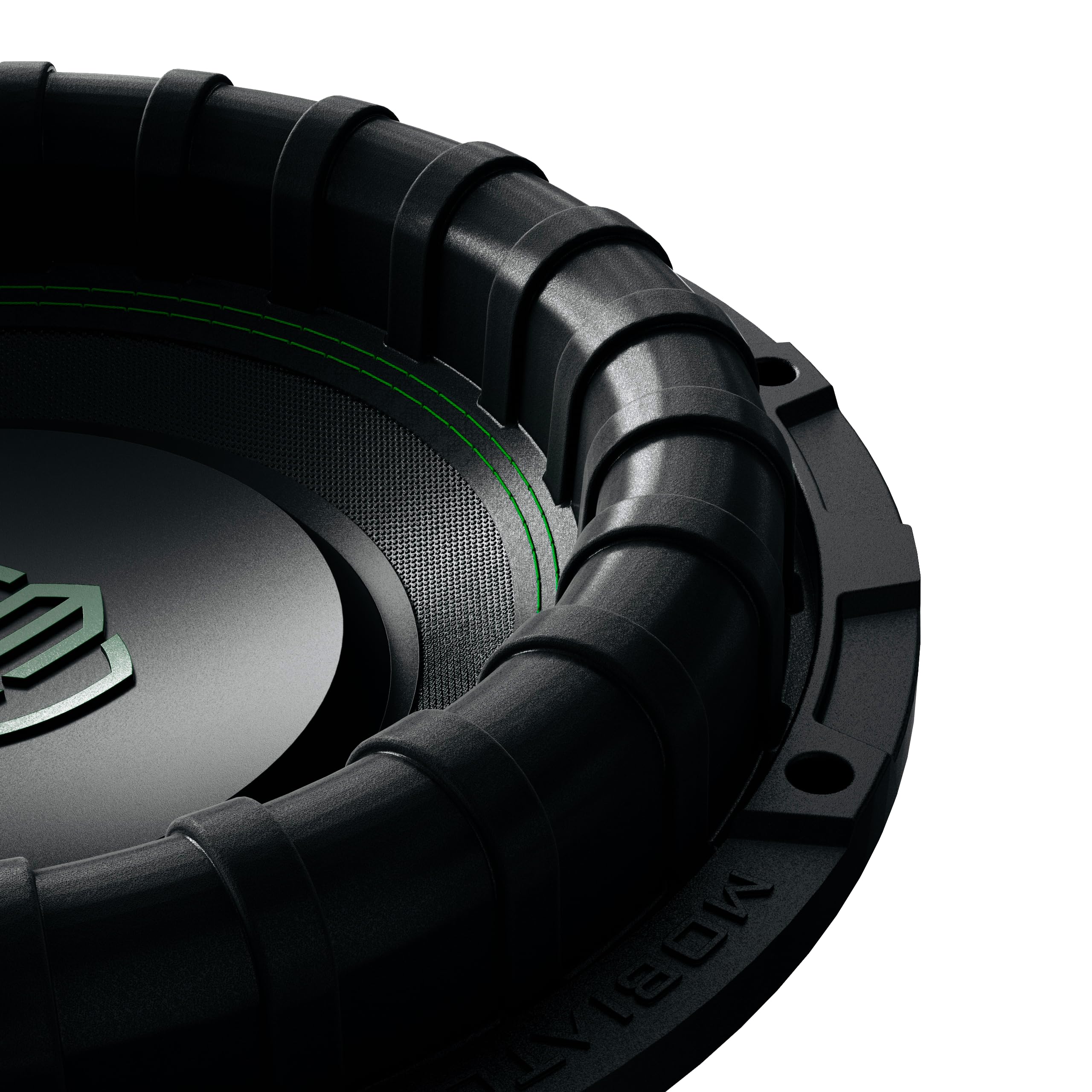 12 1600W MAX Power Dual Voice Coil 4 Ohm Car Subwoofer, Easy to Install, Black-S224 (MB-S224)