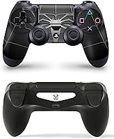 Vista 5 de PS4 - Adhesivo vinal de Spiderman para consola delgada + 2 fundas para controladores