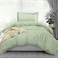 Vista 53 de Utopia Bedding - Funda de edredón de tamaño completo - Juego de 3 piezas con cierre de cremallera - 1 funda de edredón de 80x90 pulgadas y 2 fundas