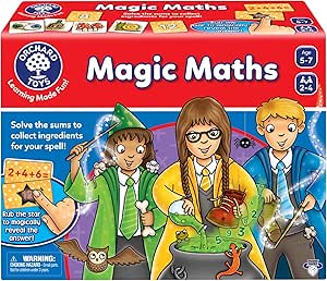 Amazon.com: Orchard Toys Moose Games Magic Maths 遊戲。 an exciting and ...