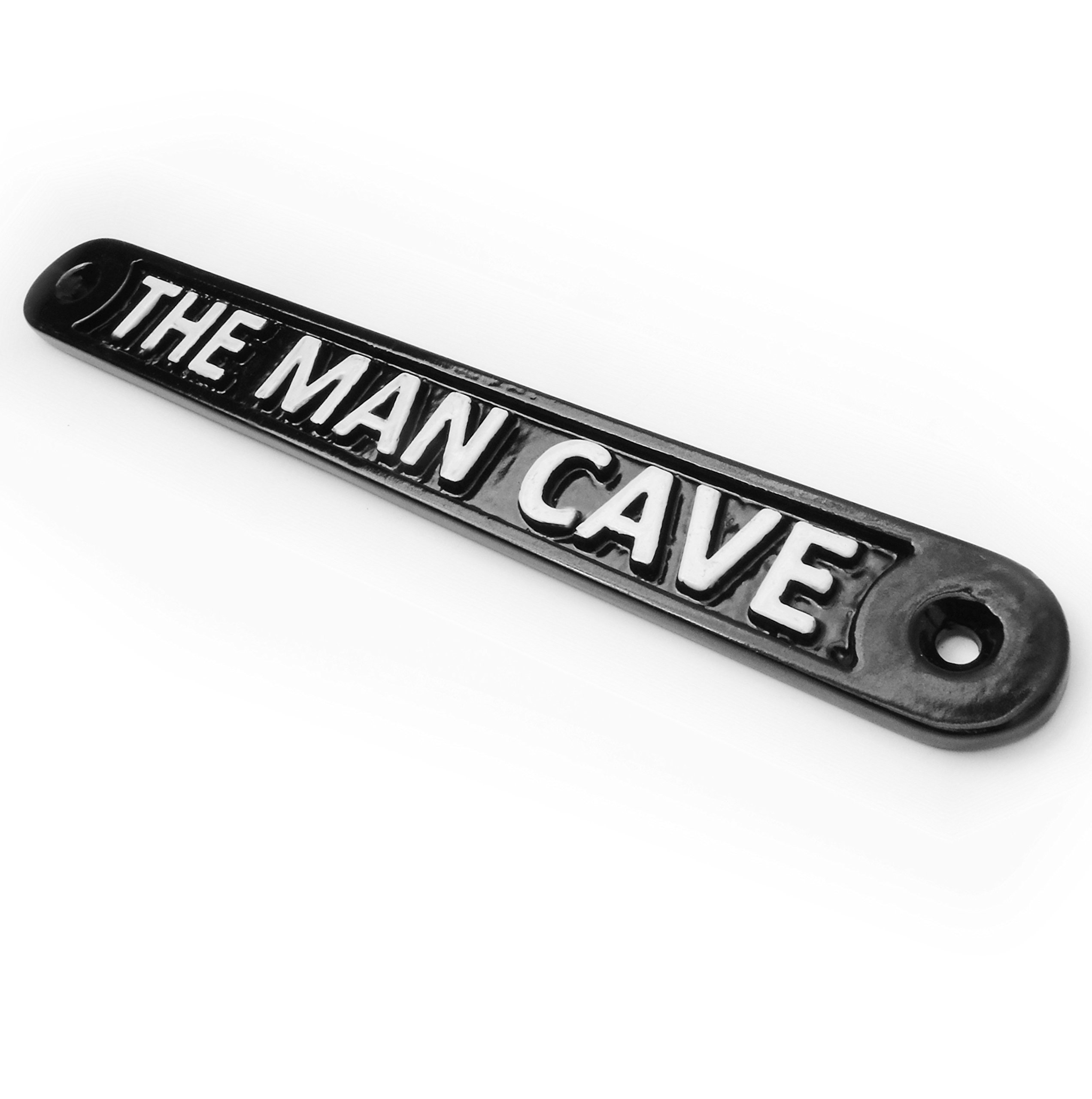 Jones & Grey - 'THE MAN CAVE' Vintage Style Cast Metal Wall Door Sign