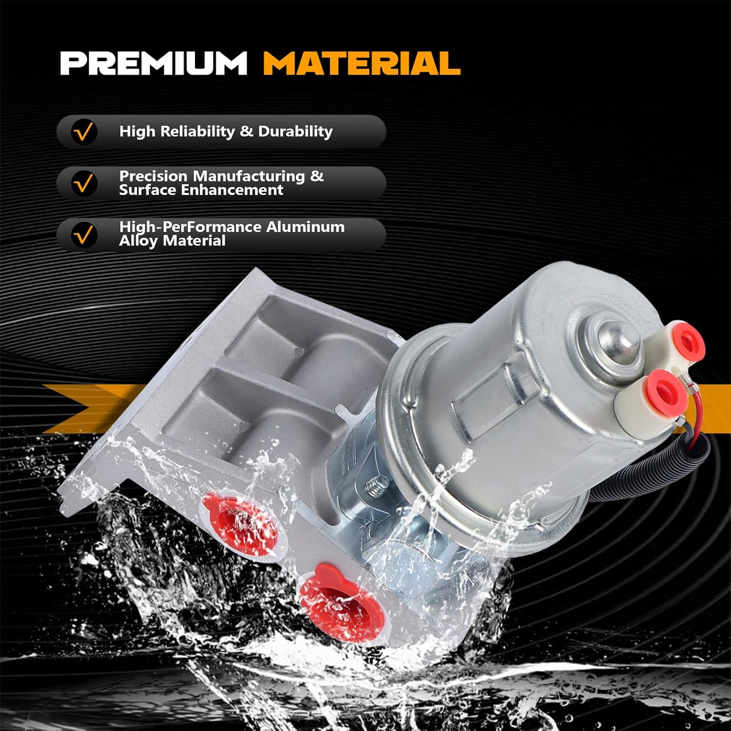 Direct Replacement Fuel Transfer Lift Pump Compatible with Cummins 8.3L ISC C-Series ISL 12V Diesel Engine OE Numbers 5362271 4935007 3990071 3939894 3949085 3949093