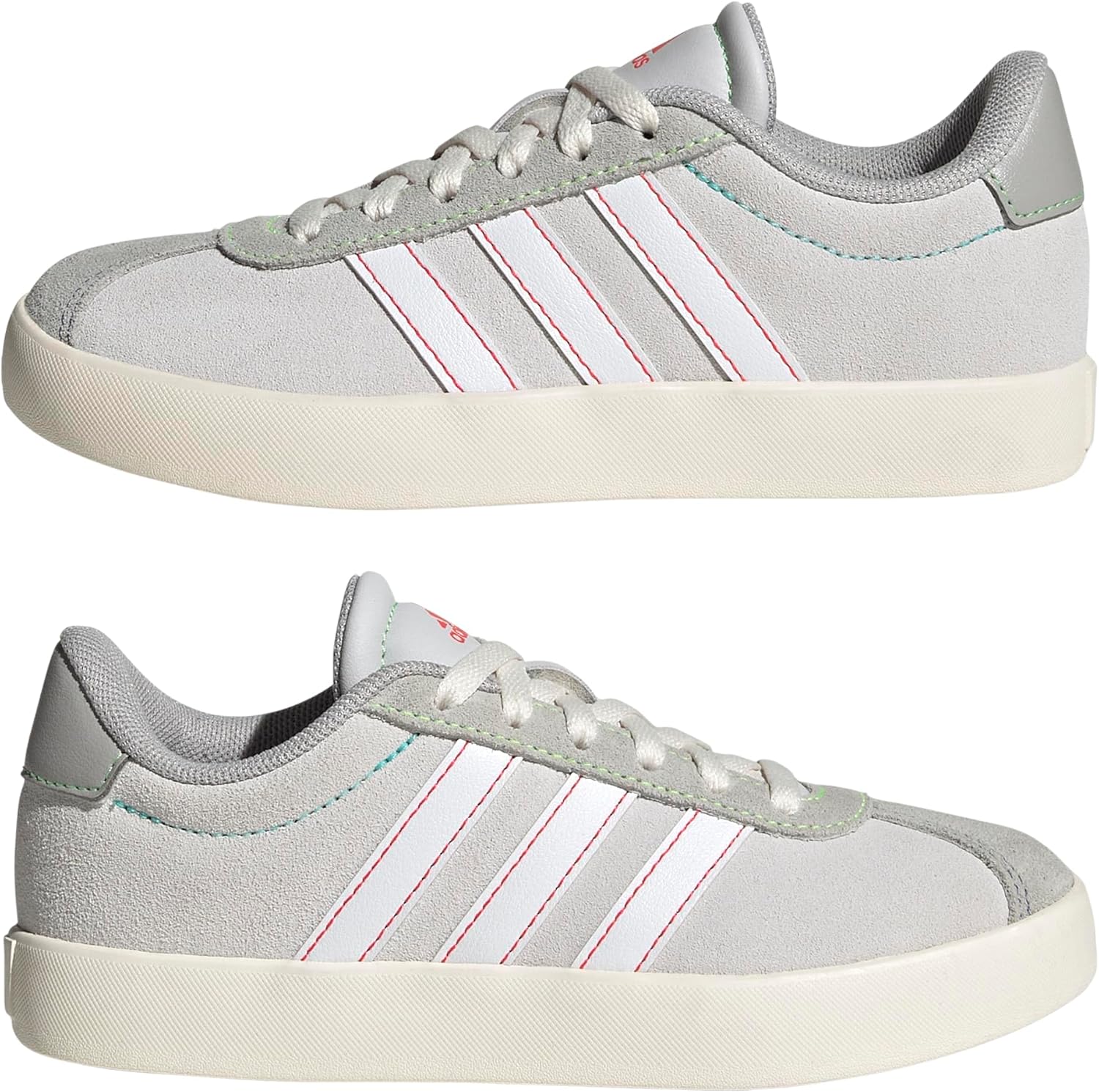 adidas Kids' Vl Court 3.0 Fashion Sneakers - Image 8