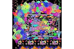 Winrayk Glow Party Balloon Arch Kit: Experience Neon Brilliance