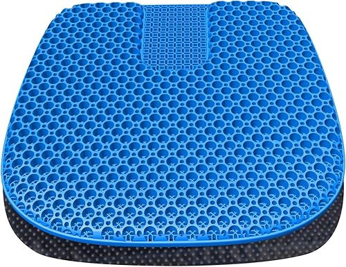 Cojín de gel extra grueso, cojín de asiento fresco, asientos de silla, cojines de asiento de silla de ruedas, cojín de asiento de automóvil, cojines