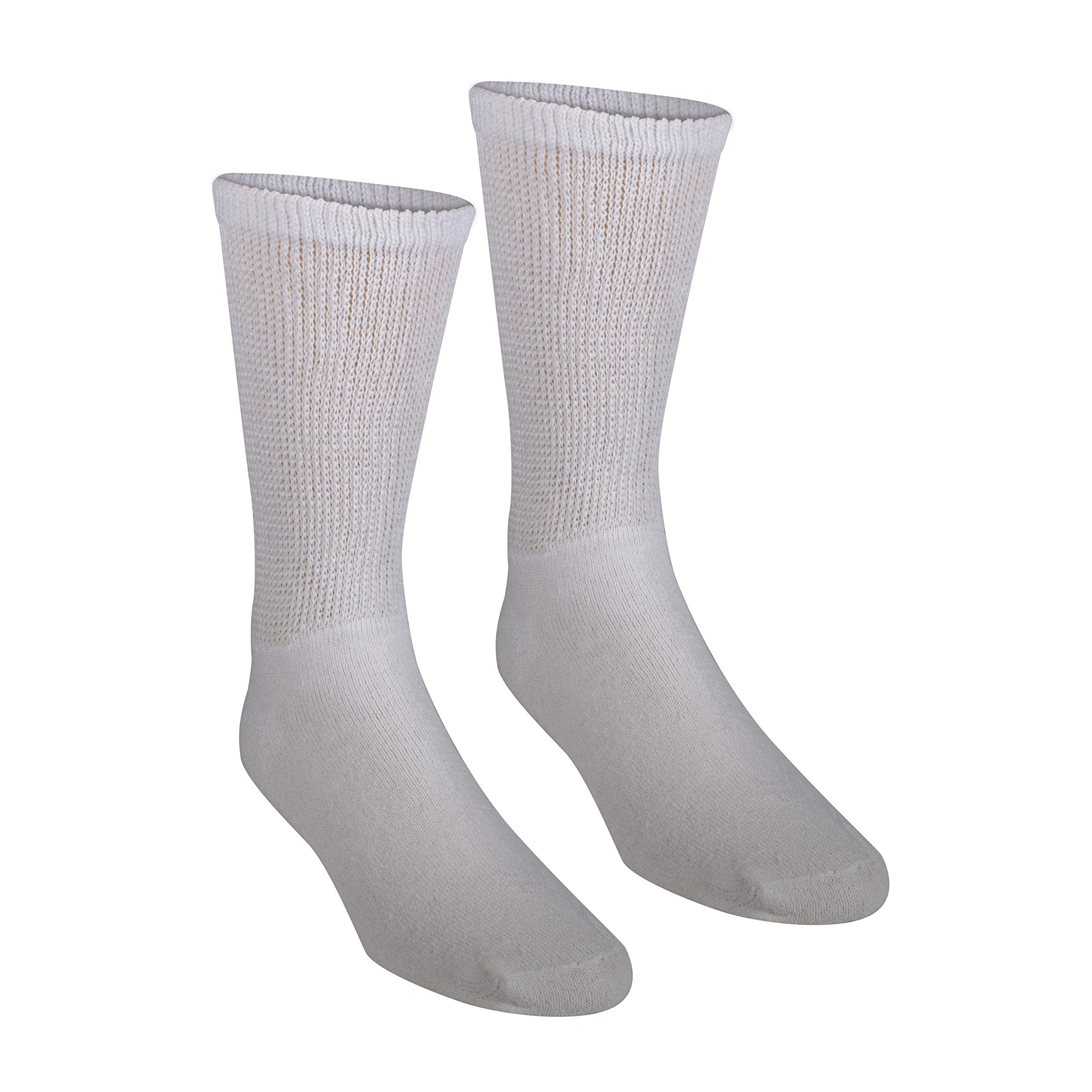 NuVein Diabetic Socks, Sensitive Foot, Comfort Loose Knit, Unisex Fit