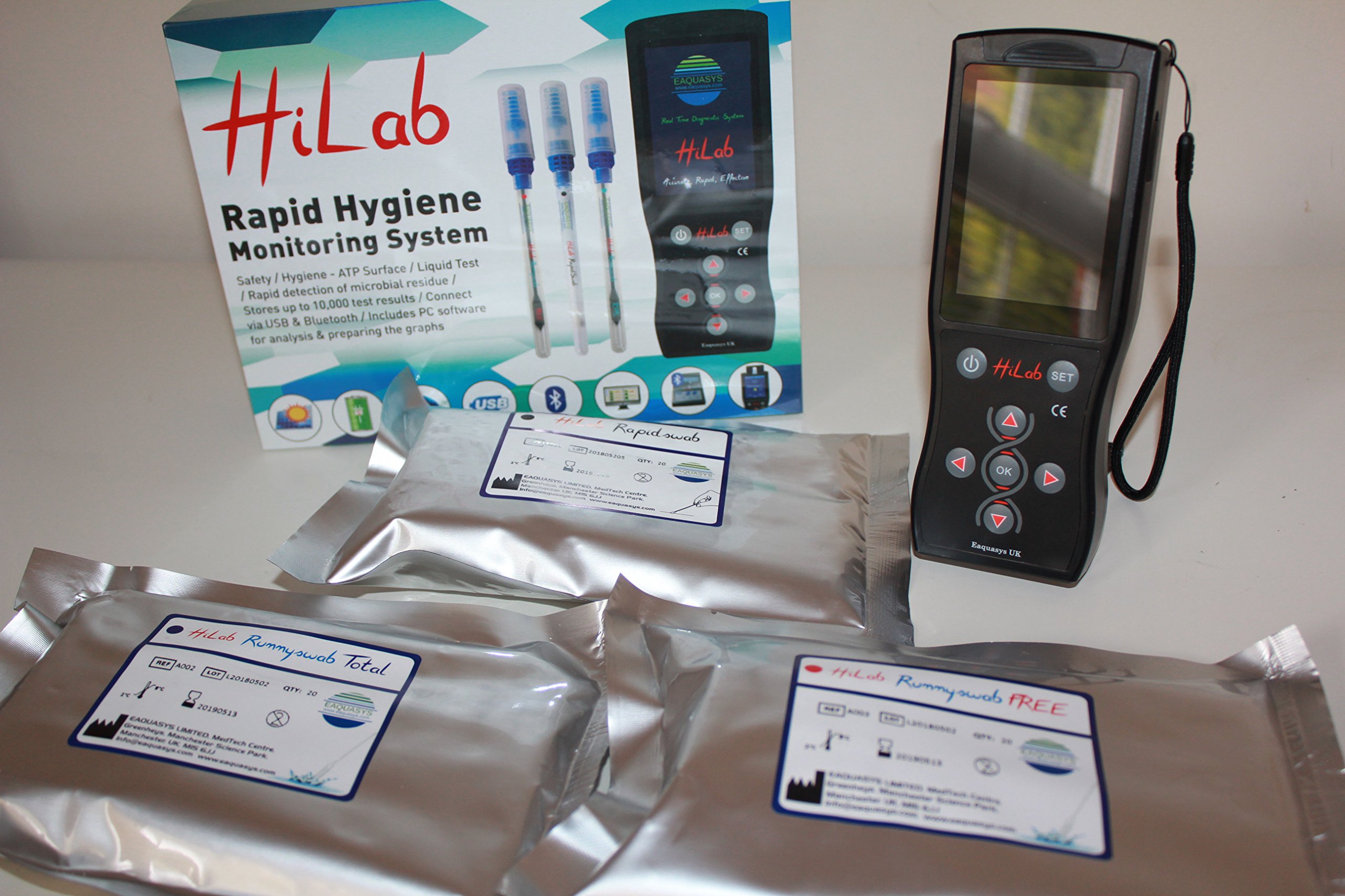 HiLabATP Pro10, Rapid Hygiene Monitoring System, ATP meter, Cleanness