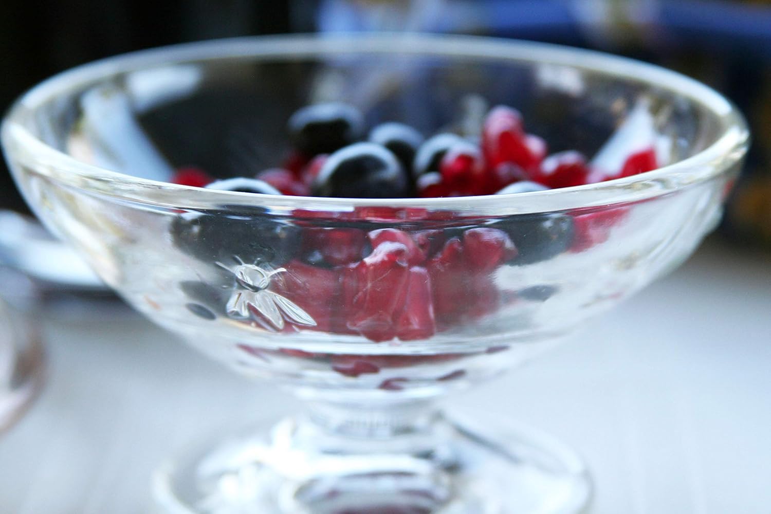 La Rochere Napoleon Bee Ice Cream Dishes – Stylish and Versatile Ice Cream Bowl Set of 6 – Dishwasher Safe La Rochere Glassware (6.5 Oz)