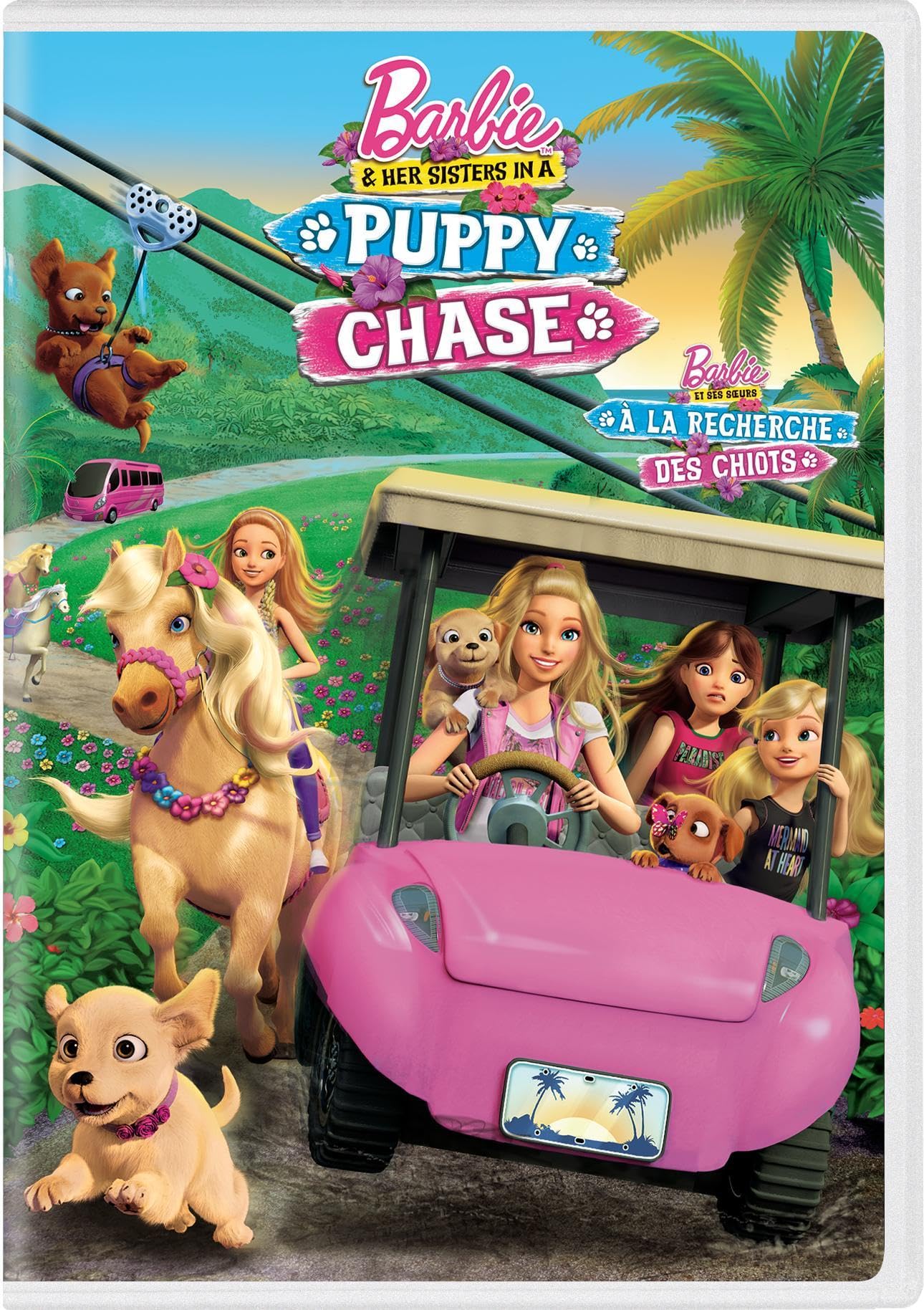 Barbie & Her Sisters in a Puppy Chase [Digitial HD] (Bilingual) [DVD]