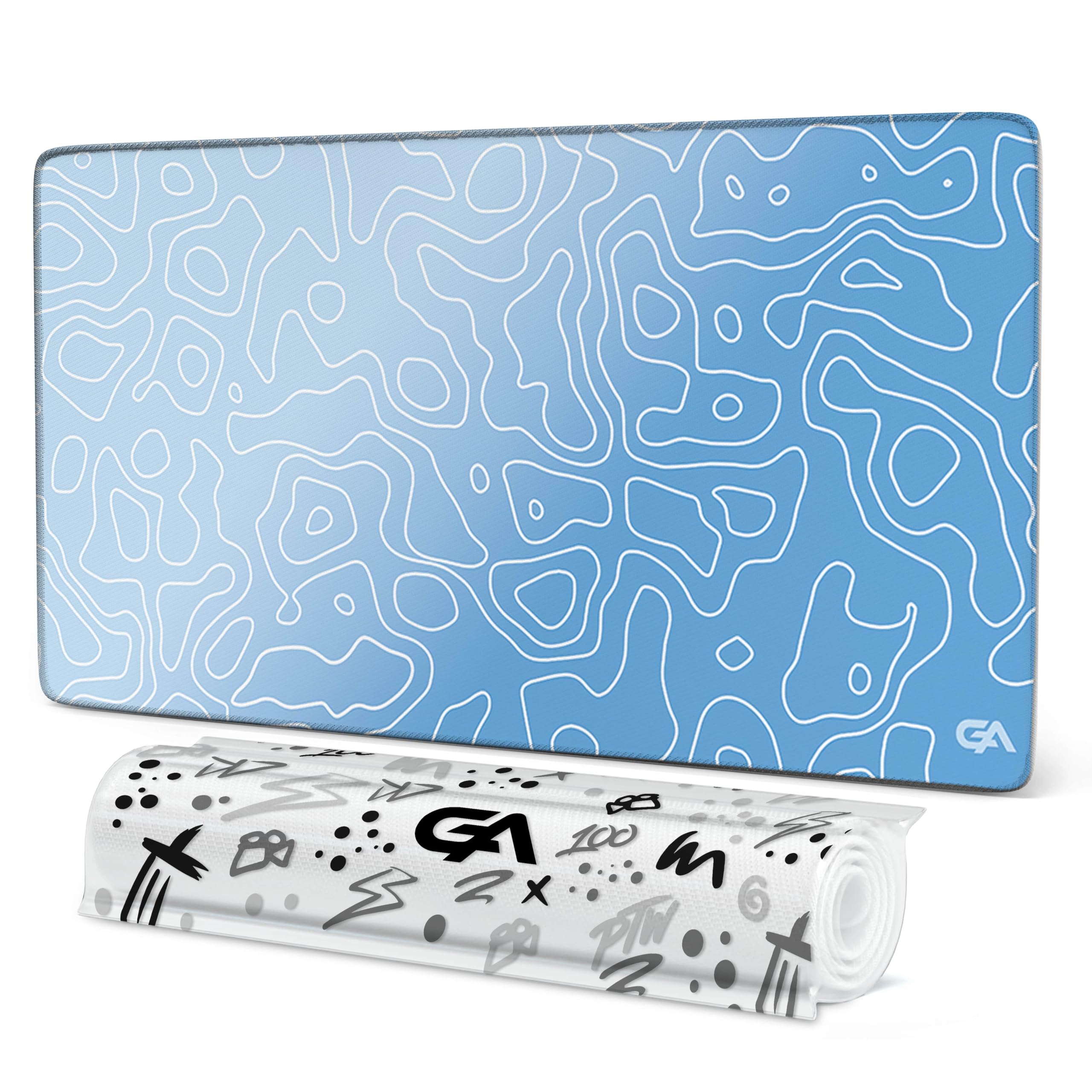 Amazon.com: GutzyAiden Topo Extended Extra Large Mouse Pad