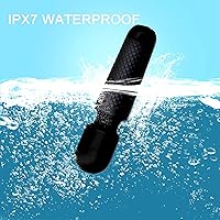 Vista 4 de Masajeador de varita Mini masajeador personal Recargable Mini masajeador para tensión muscular y alivio del dolor Impermeable Mini masajeador