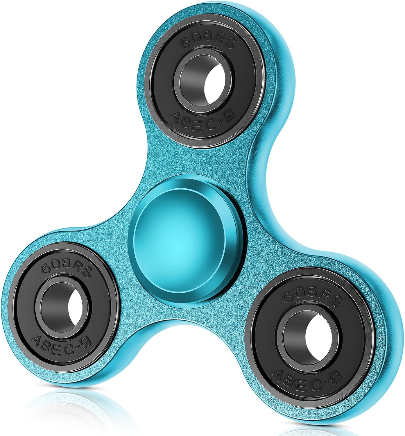 Fidget Spinner Toy, Metal Silent Durable, 2-5 Min Spins Time, EDC ADHD Stress Anxiety Relieves Office Cool Desk Toy