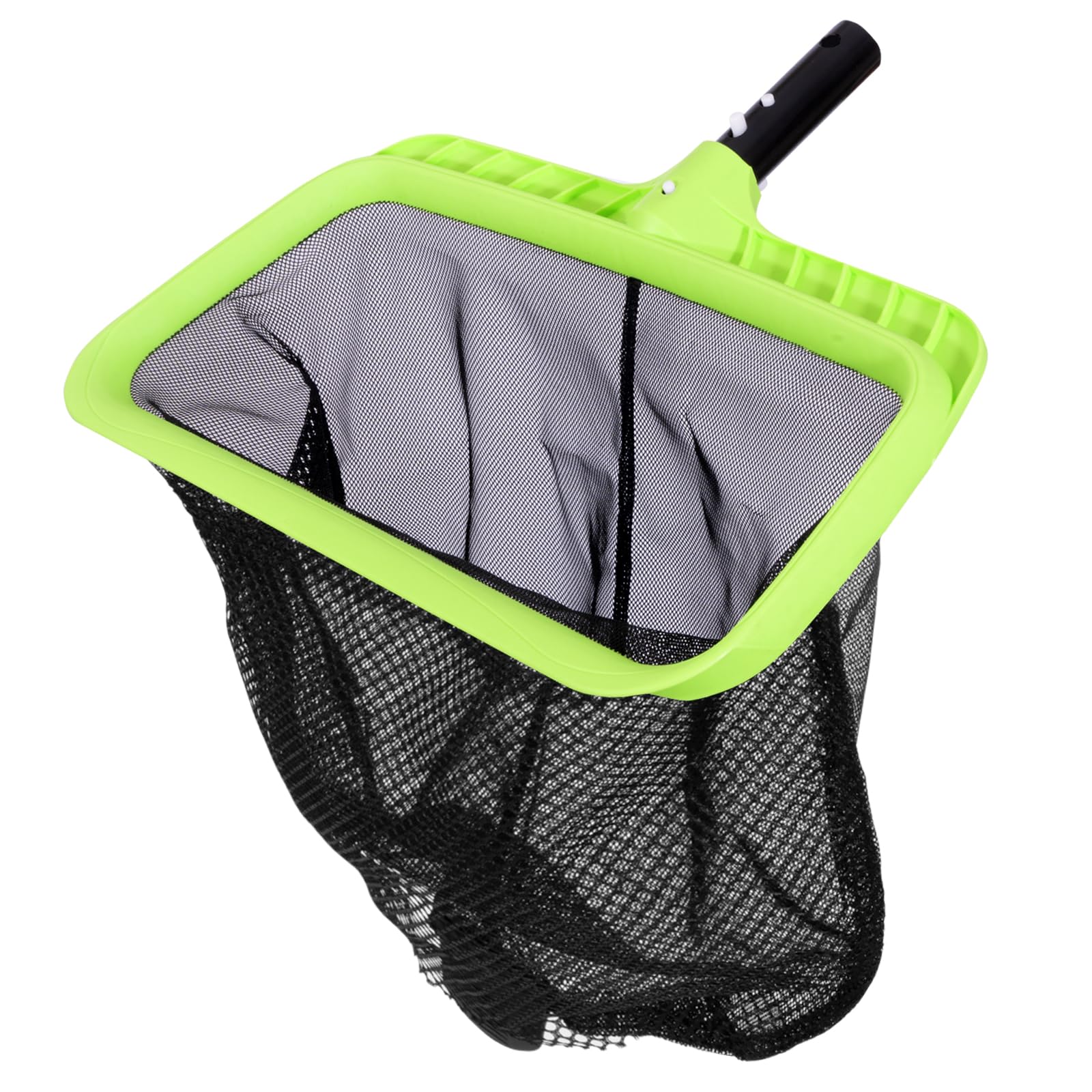 Sepetrel Swimming Pool Leaf Skimmer Net,Double-Layer & Reinforced Frame Deep Rake Nets
