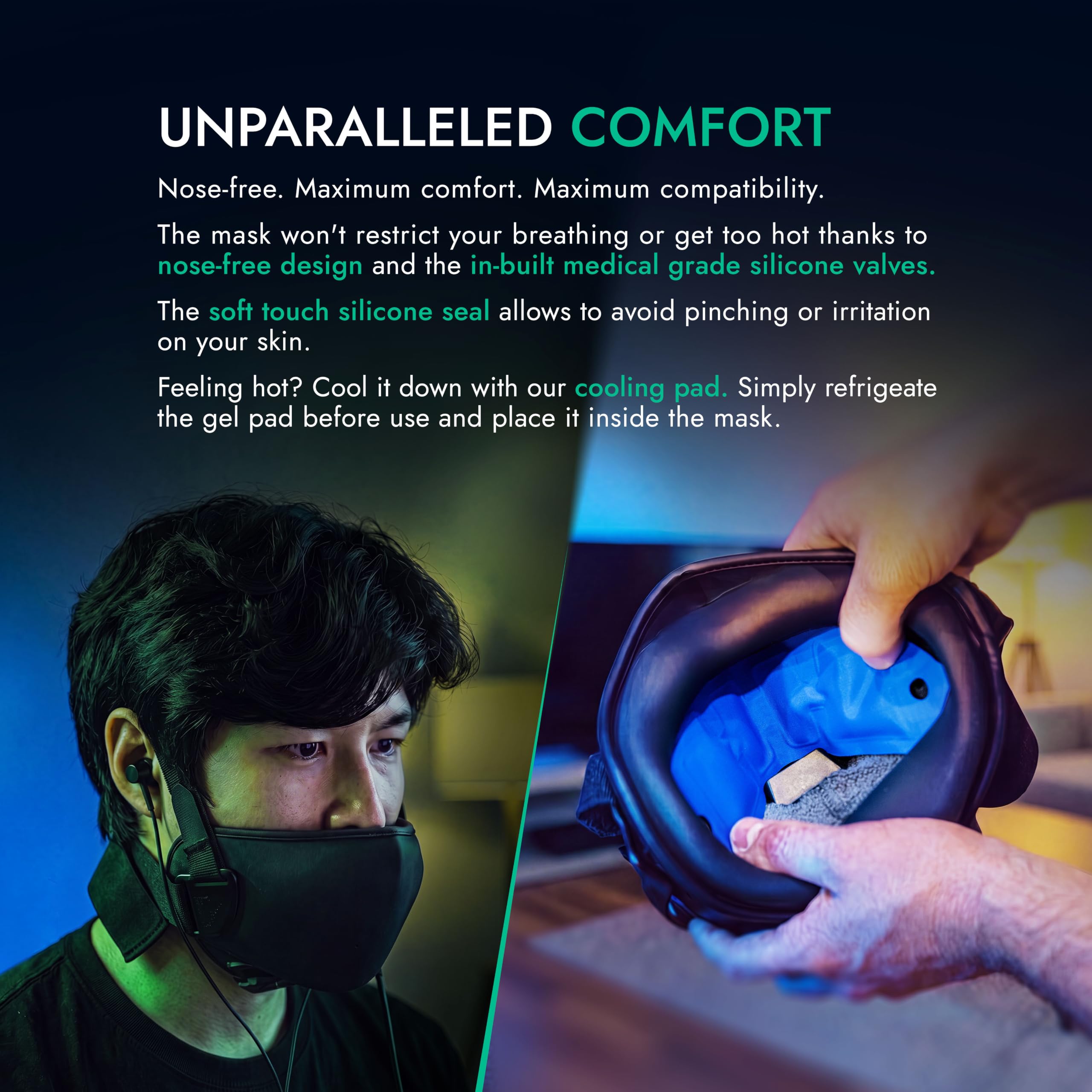 Amazon.com: METADOX VEKTA Soundproof Gaming Mask – Up to 30 dB