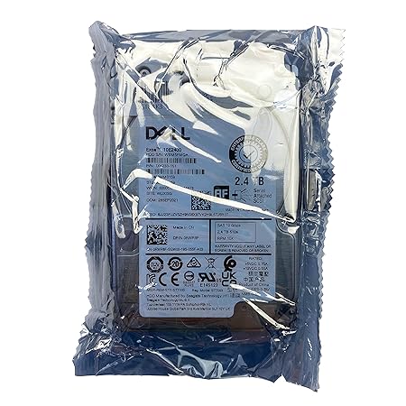 BestParts New 2.4TB 512e 12Gbps RPM 10K 2.5 inch Enterprise SAS Hard Drive Compatible with Dell PowerEdge R940 R840 R740 R640 R540 R440 R340 R240 R750 R650 R550 R450 R350 Server RWR8F