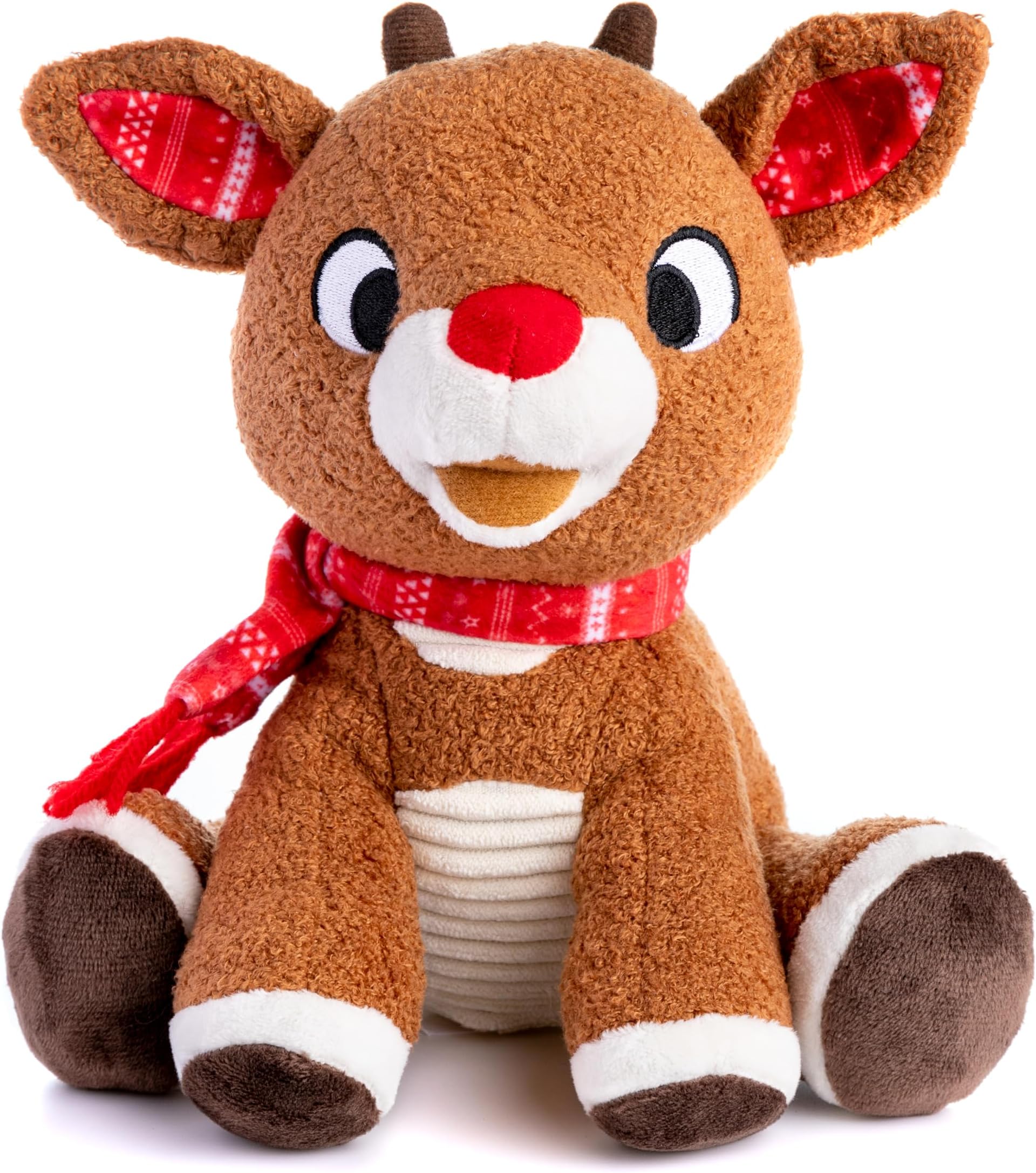 KIDS PREFERRED Rudolph the Red - Nosed Reindeer - Stuffed Animal Plush Toy 8 inches