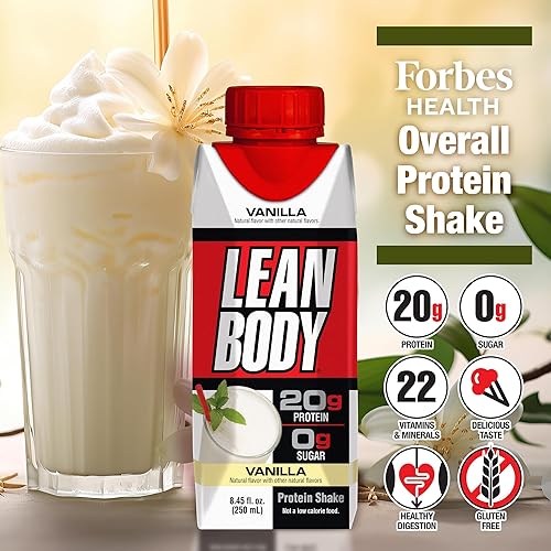 Miniatura 4 de Labrada Lean Body Triple Taster Pack On-The-Go Whey Blend - Batido de proteínas, cero azúcar, sin gluten, enriquecido con 22 vitaminas y minerales,