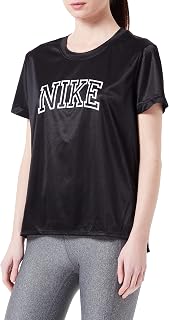 NIKE Women's W Nk Df Swoosh Run Ss Top Sweatshirt