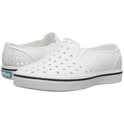 Native Shoes Kids Miles Slip On (Toddler/Little Kid) Kids Shoes Shell White/Shell White