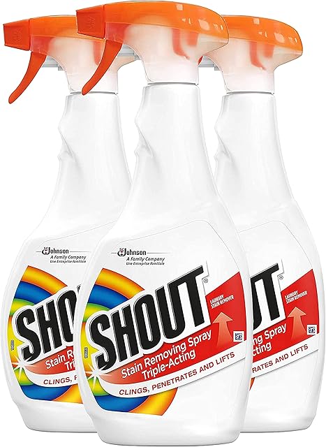 Shout Stain Removing Spray 500ml Pack of 3 - 895209 x 3- packaging may vary