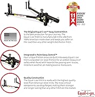 Vista 8 de Distribución de peso de Equal-i-zer y enganche de control de balanceo.
