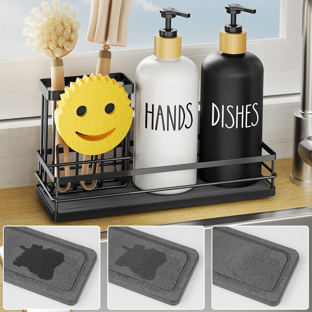 Soap And Dish Sponsored Ad Dish Washing Bundle Kit Eco-Friendly Solid Dish S main image 1