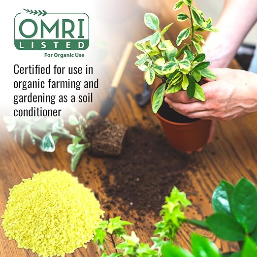 Sulfuro en bolsa de 2 lb para fertilizante orgánico para plantas miniatura 6