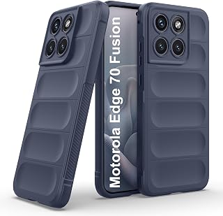 Zapcase Back Case Cover for Motorola Edge 70 Fusion | Compatible for Motorola Edge 70 Fusion Back Cover | Liquid Silicon M... Price In India