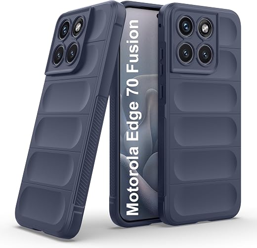 Zapcase Back Case Cover for Motorola Edge 70 Fusion | Compatible for Motorola Edge 70 Fusion Back Cover | Liquid Silicon M...