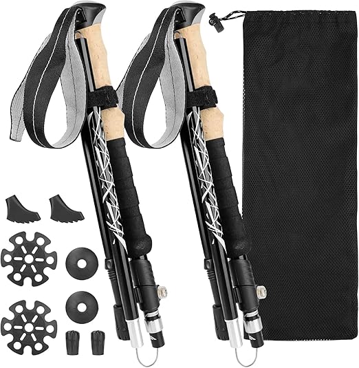Sporting Goods Trekking poles Aluminum 7075 Hiking poles walking sticks