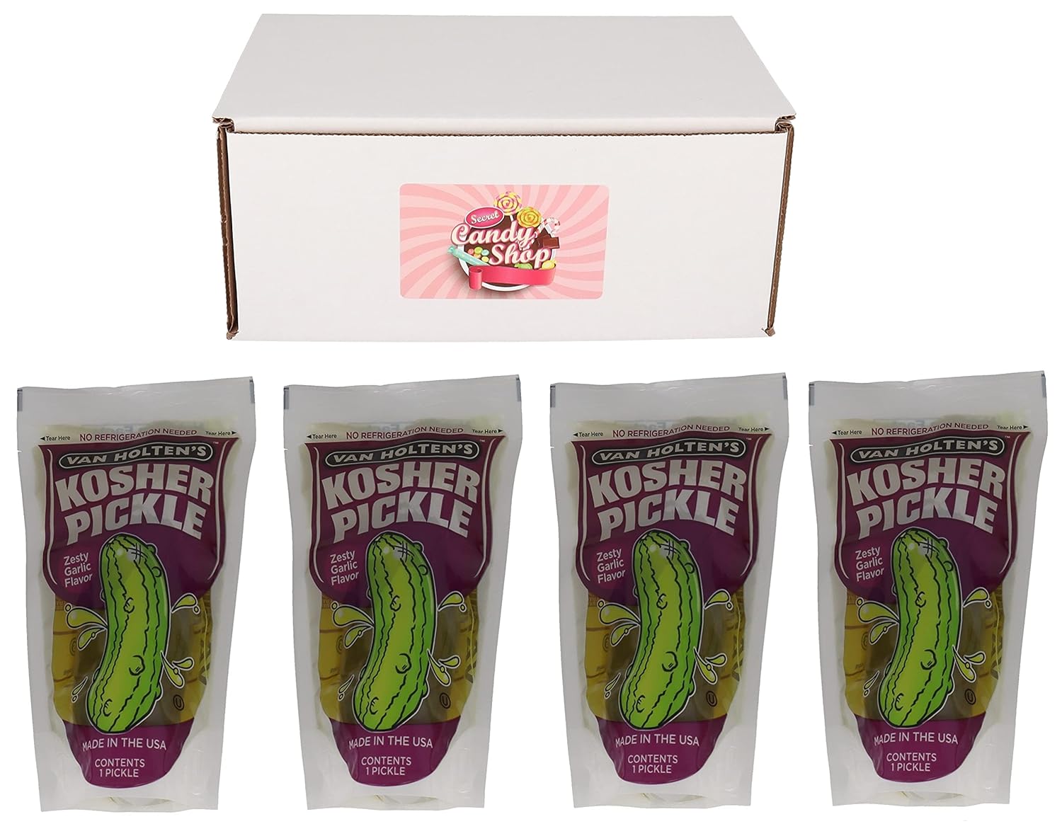 Van Holten's Pickle In A Pouch (Pack of 4) (Kosher Pickle